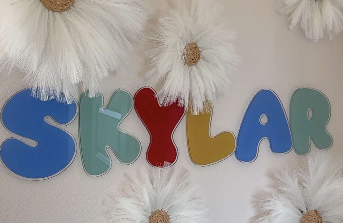 Acrylic Wall Letters