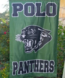 3'x5' GYM Banner Polo Panthers Team Banners and Flags