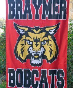 3'x5' GYM Banner Braymer Bobcats Team Banners and Flags