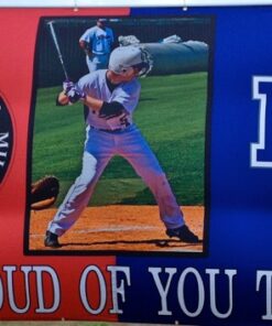 6'X10' COATED SATIN BANNER Team Banners and Flags