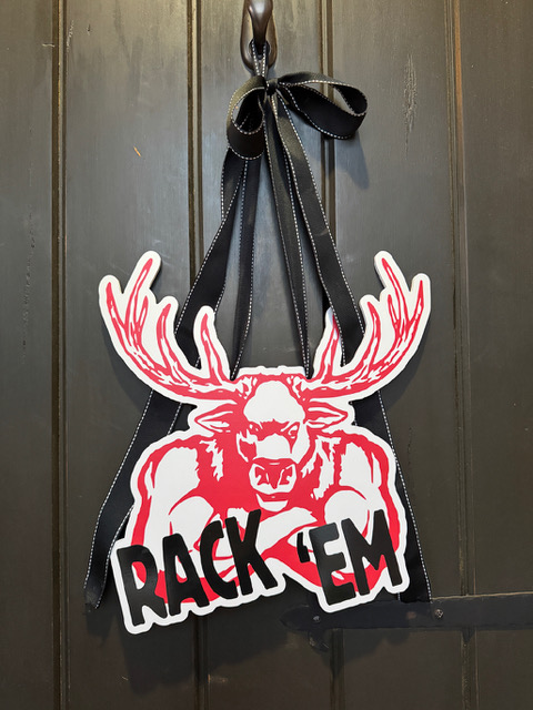 Alternative view of Mascot Door Hangers