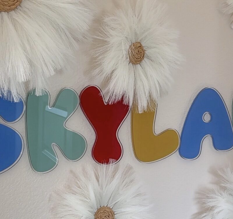 Acrylic Wall Letters