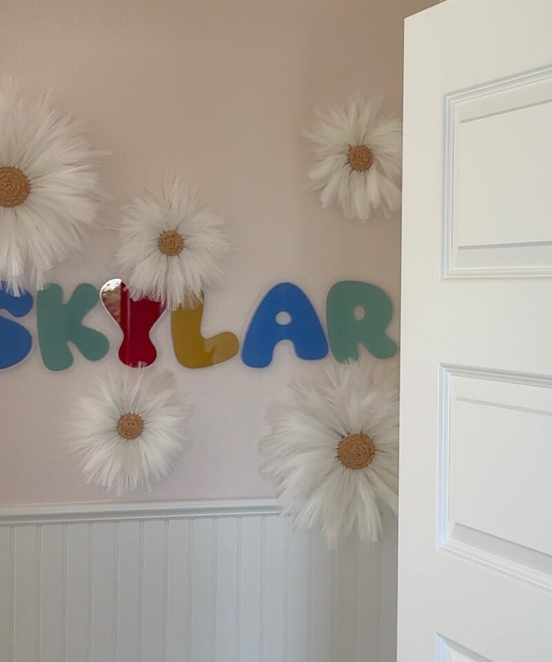 Alternative view of Acrylic Wall Letters