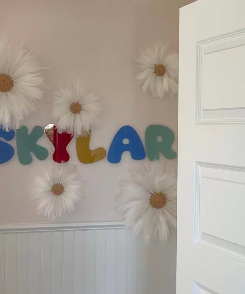 Alternative view of Acrylic Wall Letters